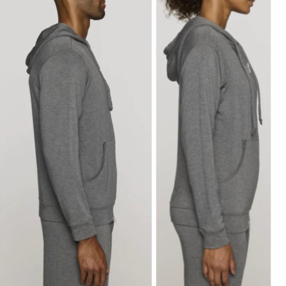 Bleusalt The Unisex Skater Hoodie Gray Size 7/ 3X - Picture 3 of 11